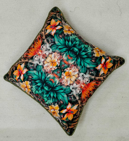 Colorful Tropical Pillow Cover