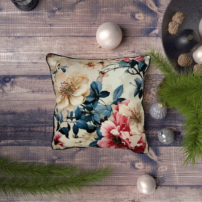 Beautiful Floral Pillow For Home Decor